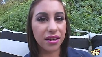 Preview 1 of Bondo Sex - Whitney Stevens sucks a lollipop and his dick while in a tiger lingerie