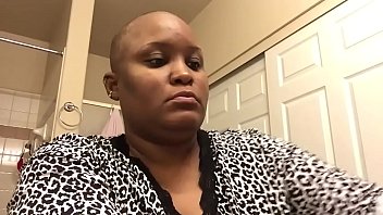 Preview 1 of 188porn Tube - MILF at home,  first time shaving her head smooth bald (BF request)
