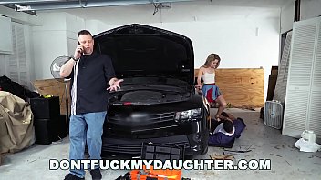 Preview 1 of Gayam Xxx - DON&#039_T FUCK MY step DAUGHTER - 18 Year Old Teen Lilly Ford Fucks Her step Dad&#039_s Friend Like A Little Slut!