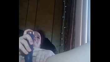 Preview 1 of Airport Boobs - Milf solo toy play