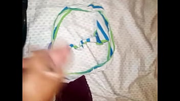 Preview 3 of Lunagrey Sxey Live - Wanking over wifes knickers