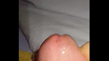 Preview 4 of Complation Cum - Close up jerking cock in bed for neighbours watching