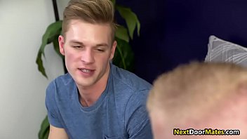 Preview 2 of New Hot Sex Viteo - Gay step brother fucks stepbrother to pay the rent