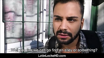 Preview 2 of K Pek Insan Siki - Young Straight Spanish Latino Tourist Fucked For Cash Outside By Gay Sex Documentary Filmmaker
