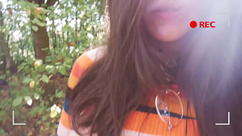Preview 3 of Bbc Gorup Gangbang - OUTDOOR - Hipster gf gets off in the woods.