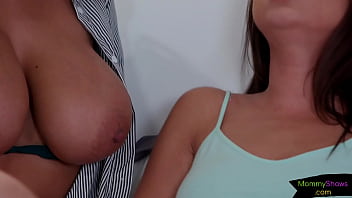 Preview 2 of Strip Tubes - Gorgeous busty blonde milf licks pussy