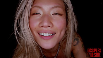 Preview 1 of Best Slingshot Ass - ASIAN BEAUTY DOLLY ORCHID GETS POUNDED AND PISSED ON BY TATTOED SPANISH MAN