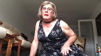 Preview 1 of Woodman Yulia Fat Tits - Johanna Clayton  - Black Dress