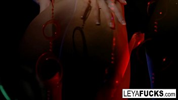 Preview 2 of Group Sex Wild - Disco slut Leya gets an anal pounding and creampie