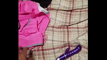Preview 1 of Seks Arabic - Going through panties clothes hampers clean and dirty panties