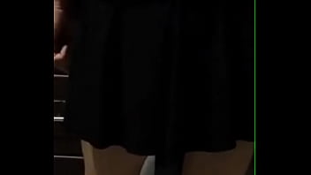 Preview 4 of Xxx Seagal - mi mujer recien ba&ntilde_ada mostrando su tanga