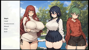 Preview 1 of 18 Yer Girl Sex Xxx - Spirit Harem [ Hentai Game ] Ep.1 She loves to make her master cum between her gigantic breasts !