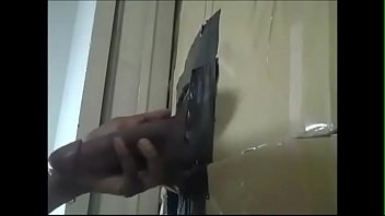Preview 3 of Extravaganza Job - HUNGRY BRAZILIAN TGIRL from Blacksexnow.us VS ANOTHER STRAIGHT LATIN THUG AT THE GLORY HOLE