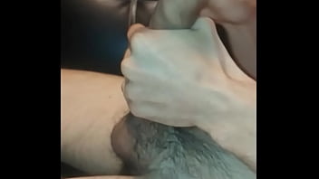 Preview 3 of Hot Granny Orgasm - Foreskin masturbation technique with slow motion