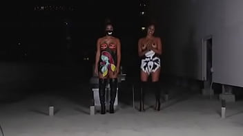 Preview 1 of Train Wank - Halloween spoof with models @ thebrookstwins