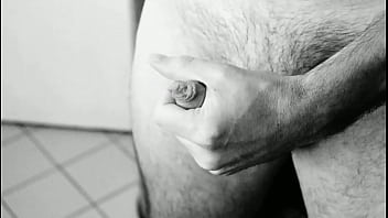 Preview 1 of Aliya Anan - Wanking My Uncut Wonky Penis Standing Up