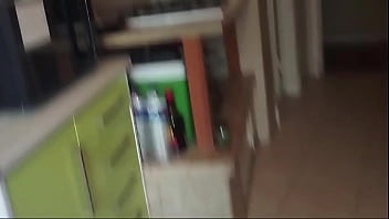 Preview 3 of Oldsbabybaby - Hot guy went to clean the kitchen after taking a shower