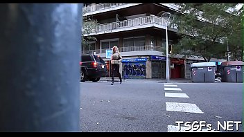 Preview 1 of Big Lund Sex Cilp - Chap with biggest boner shoves his love tool in shemale&#039_s ass