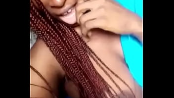 Preview 1 of Brother Froce Her Sister - Jessica showing her boobs on webcam to her boyfriend