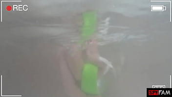 Preview 2 of Wesley Pipes Teen - Sneaky Stepbro Catches Maria Kazi Playing In The Tub