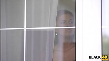 Preview 1 of Bangla Bf Sexy And - BLACK4K. Lonely cutie is happy to see guest in black on white porn