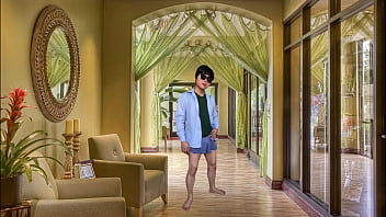 Preview 1 of Awek Mengalah Kena Paksa - A married guy went for a business trip and encounter a hot sexual experience with a stranger in the gym locker room