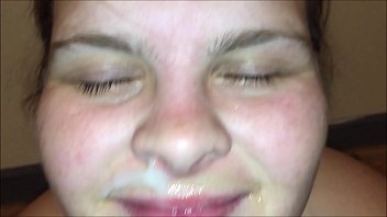 Preview 4 of Jepan Sex Only - Thick Teen Gagging And c. On Huge Fat Cock As She Deepthroats With Huge Cum Bath