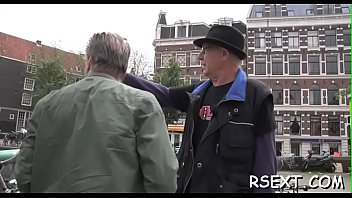 Preview 2 of 1080p Hairy - Lascivious man pays some amsterdam hooker for steaming sex