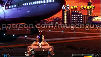 Preview 2 of Mum Son Jungle Sex - Kim Vs Mai Shiranui Fast Fuck