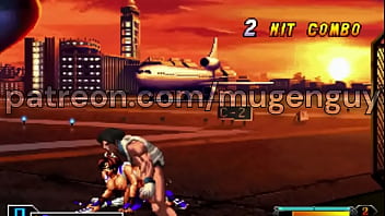 Preview 3 of Mum Son Jungle Sex - Kim Vs Mai Shiranui Fast Fuck