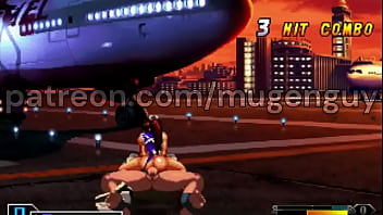 Preview 1 of Mum Son Jungle Sex - Kim Vs Mai Shiranui Fast Fuck