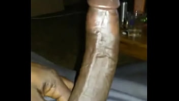 Preview 3 of Siswa Sma Anal - Stroking my black cock