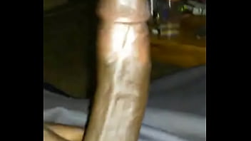 Preview 1 of Siswa Sma Anal - Stroking my black cock