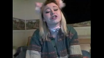 Preview 4 of Virigirn Gril - chubby babe playing pussy and sucking dildo