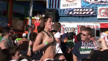 Preview 1 of Desi Teen Hard - Afternoon Wet T Shirt Contest