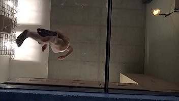 Preview 3 of Danch Cpab - Hot neighbor voyeur peeping tom