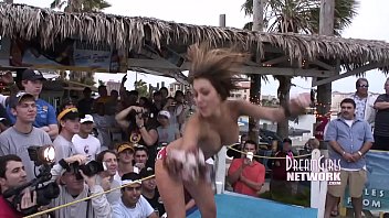 Preview 2 of Teen Girl Sex Teacher - Wild Bikini Contest Goes Full Nude