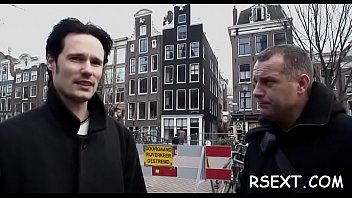 Preview 2 of Xxxpastho - Horny old boy takes a tour in amsterdam&#039_s redlight district