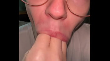 Preview 3 of Mom Son Xxx Video 2018 - Dommylips sucks their fingers and makes slutty noises