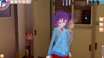 Preview 1 of Mom Stuck Son In Hotel - koikatsu/koikatu hentai game #4