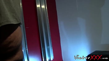 Preview 1 of Gay Xxx Yong Boy - Perverted gay stud barebacked while bound and creampied