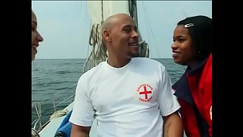 Preview 1 of Yoga Xnxx Oil - White bastard is fucking her black pussy