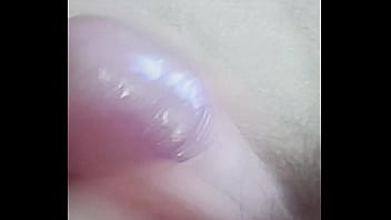 Preview 2 of Full Hd Bf English Video - a quick cum shot on the bed with best friend watching