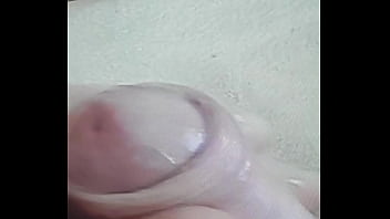 Preview 4 of Full Hd Bf English Video - a quick cum shot on the bed with best friend watching