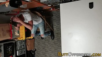 Preview 1 of Wex Boy And Girl - Face jizzed amateur thief
