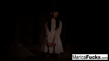 Preview 1 of Saras Perfect - Marica gets stripped and fondled in the basement