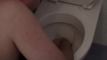 Preview 4 of Moms Sex Oil Hd - Femdom Brats humiliate slaves in toilets