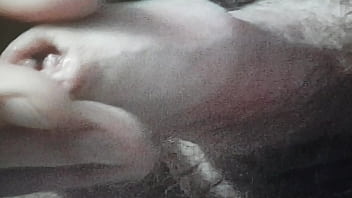 Preview 1 of Jael Sawnence - jerking off cumshot just for girlfriends  sister watching.