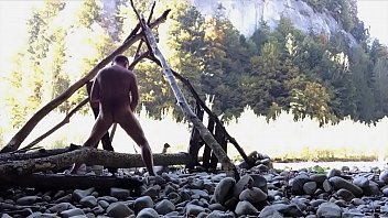 Preview 4 of Never See Madingo - outdoor prostate massage with anal toy