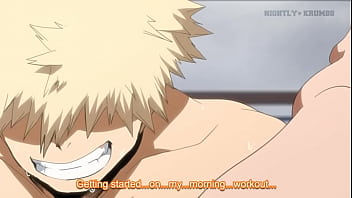 Preview 2 of Mp4xxxsax - boku no hero academia Uraraka and  Bakugo done by nightly-krumbs